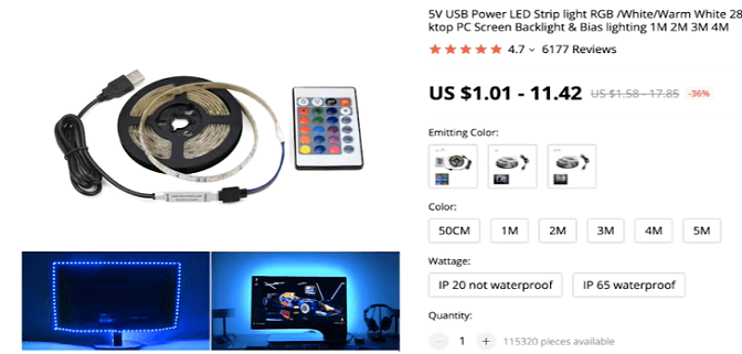 这个LED灯带是保罗·李推荐的产品