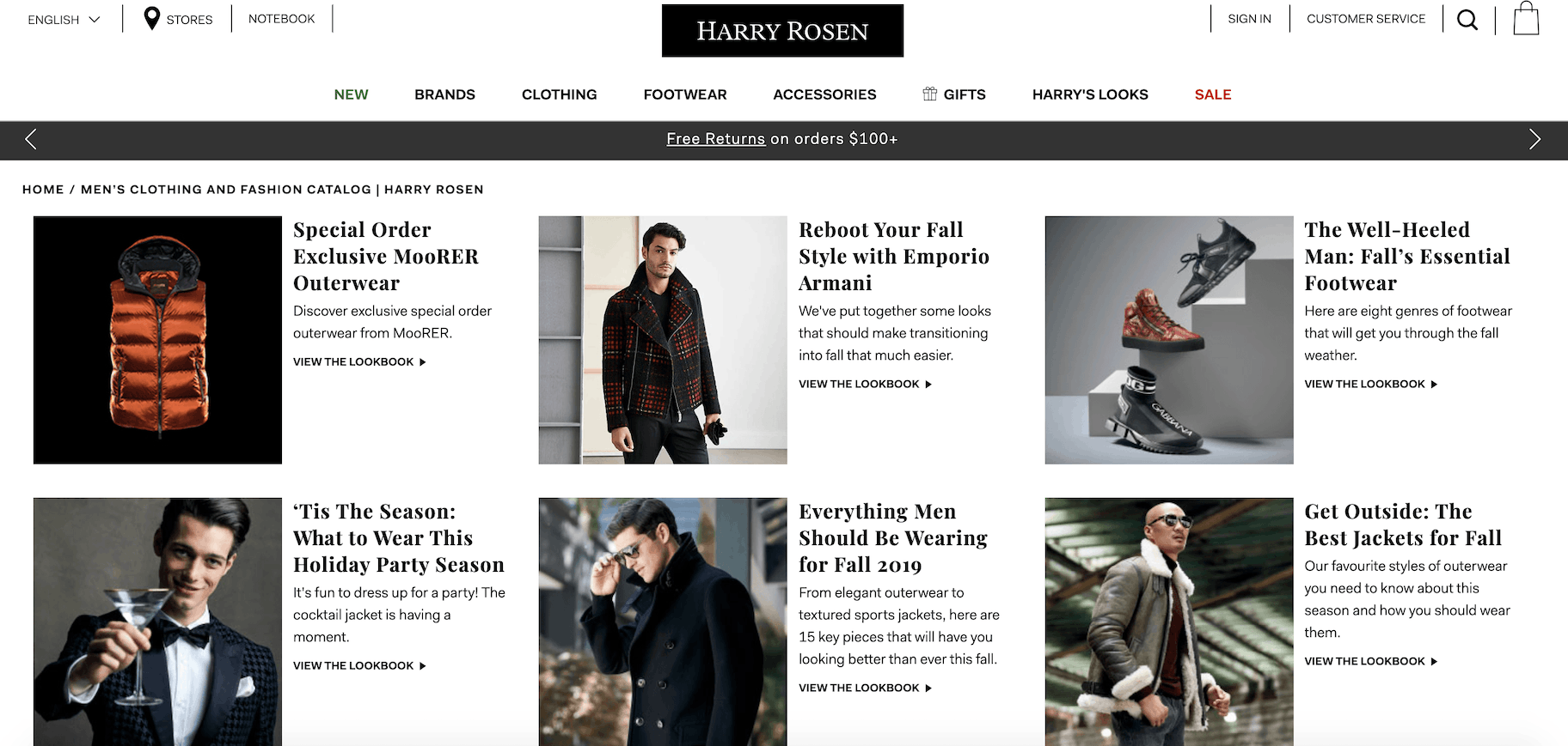 Harry rosen博客