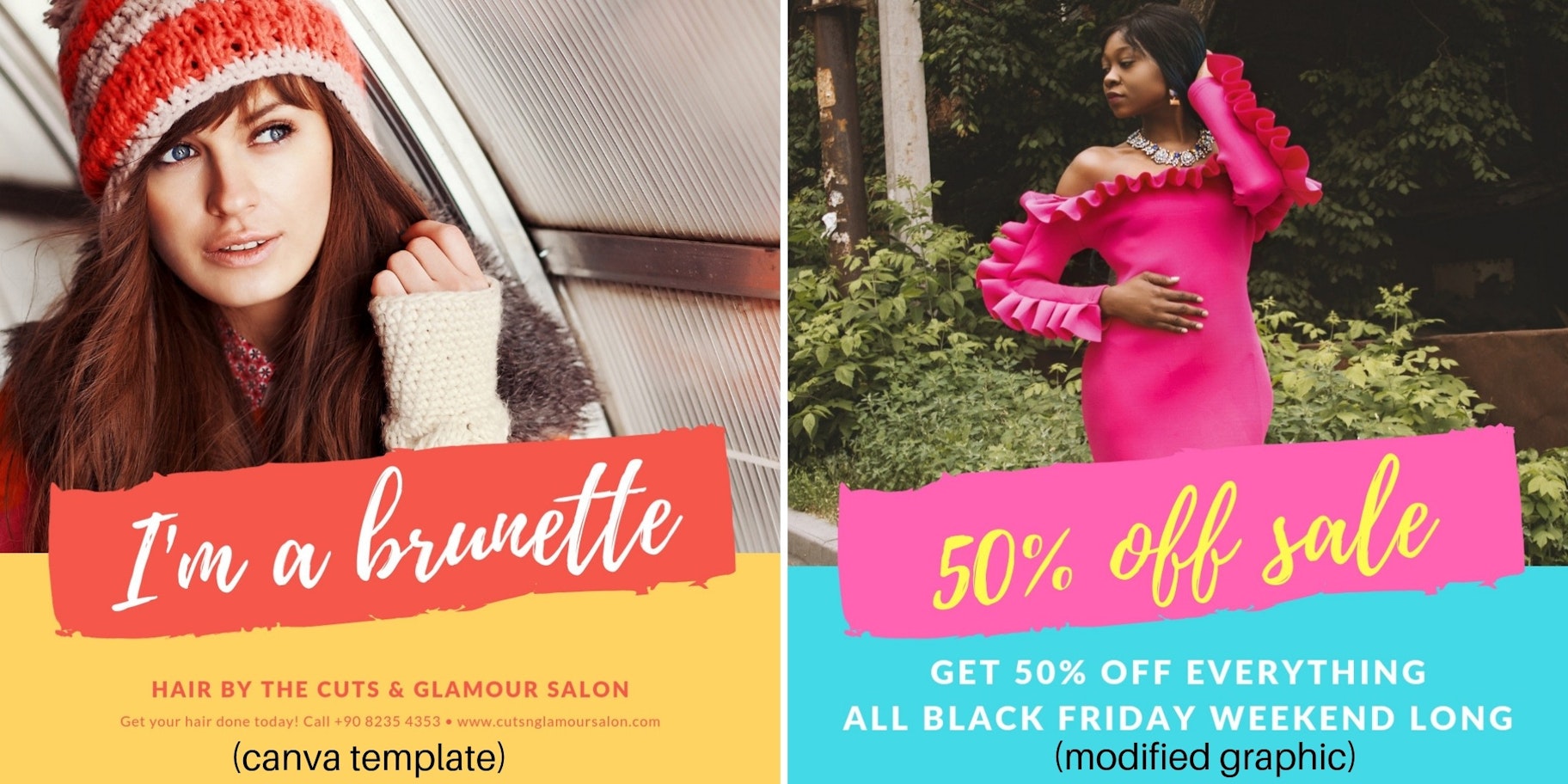Canva Before and After