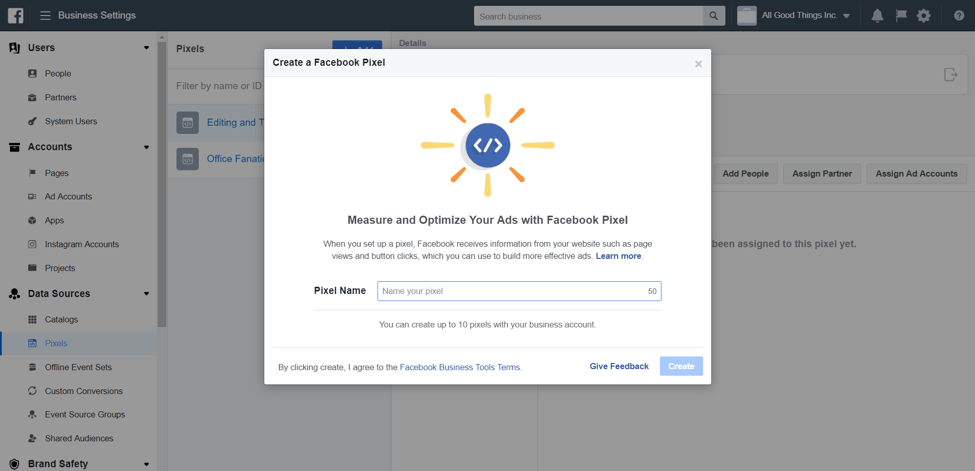facebook的像素