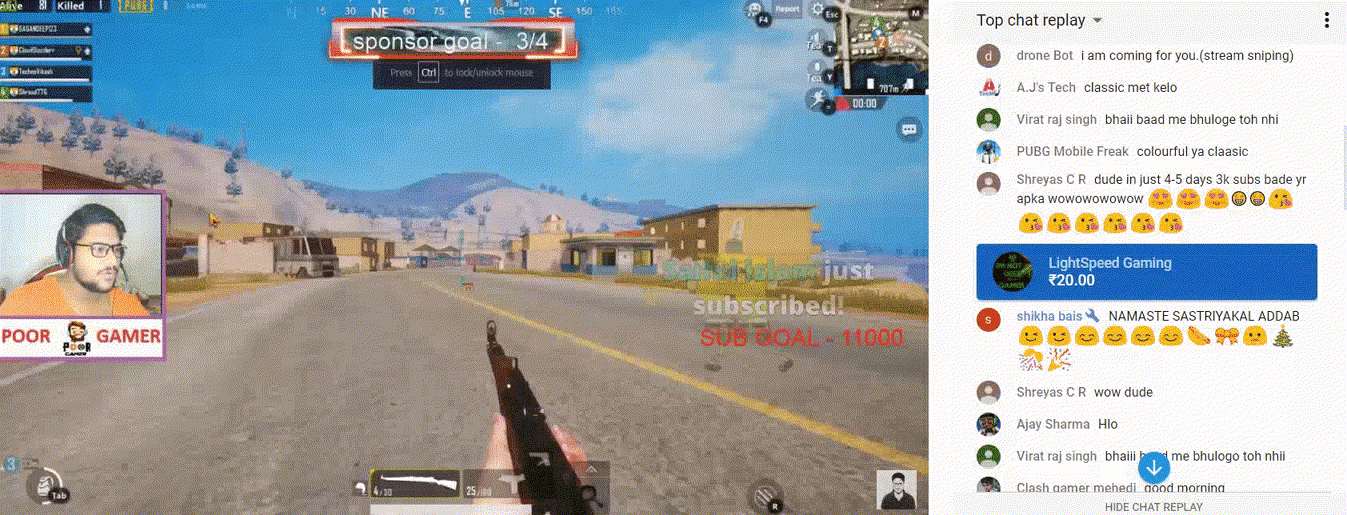 超级聊天youtube