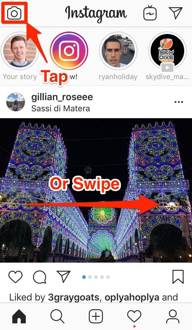 Instagram故事