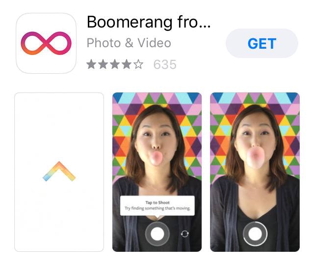 Instagram故事回旋镖
