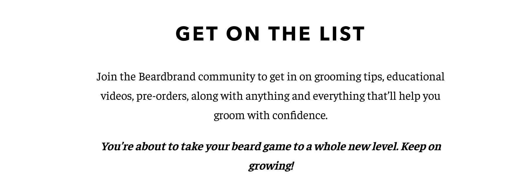 Beardbrand品牌策略